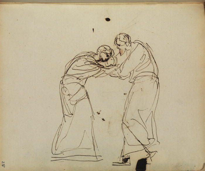 Page From A Sketchbook 9 — George Romney