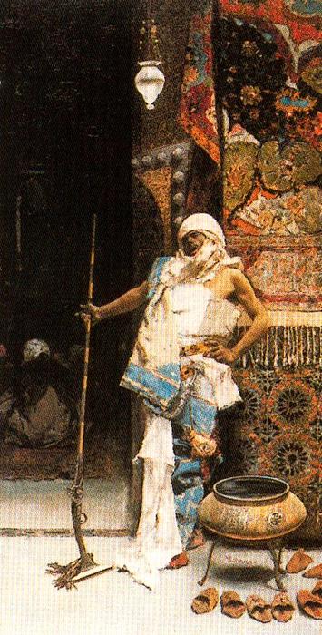 Guardian At The Gate Of The Mosque — José Villegas Cordero