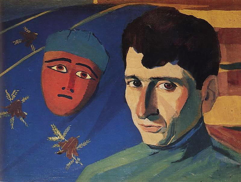 Portrait Of The Poet Yeghishe Charents — Martiros Sarian