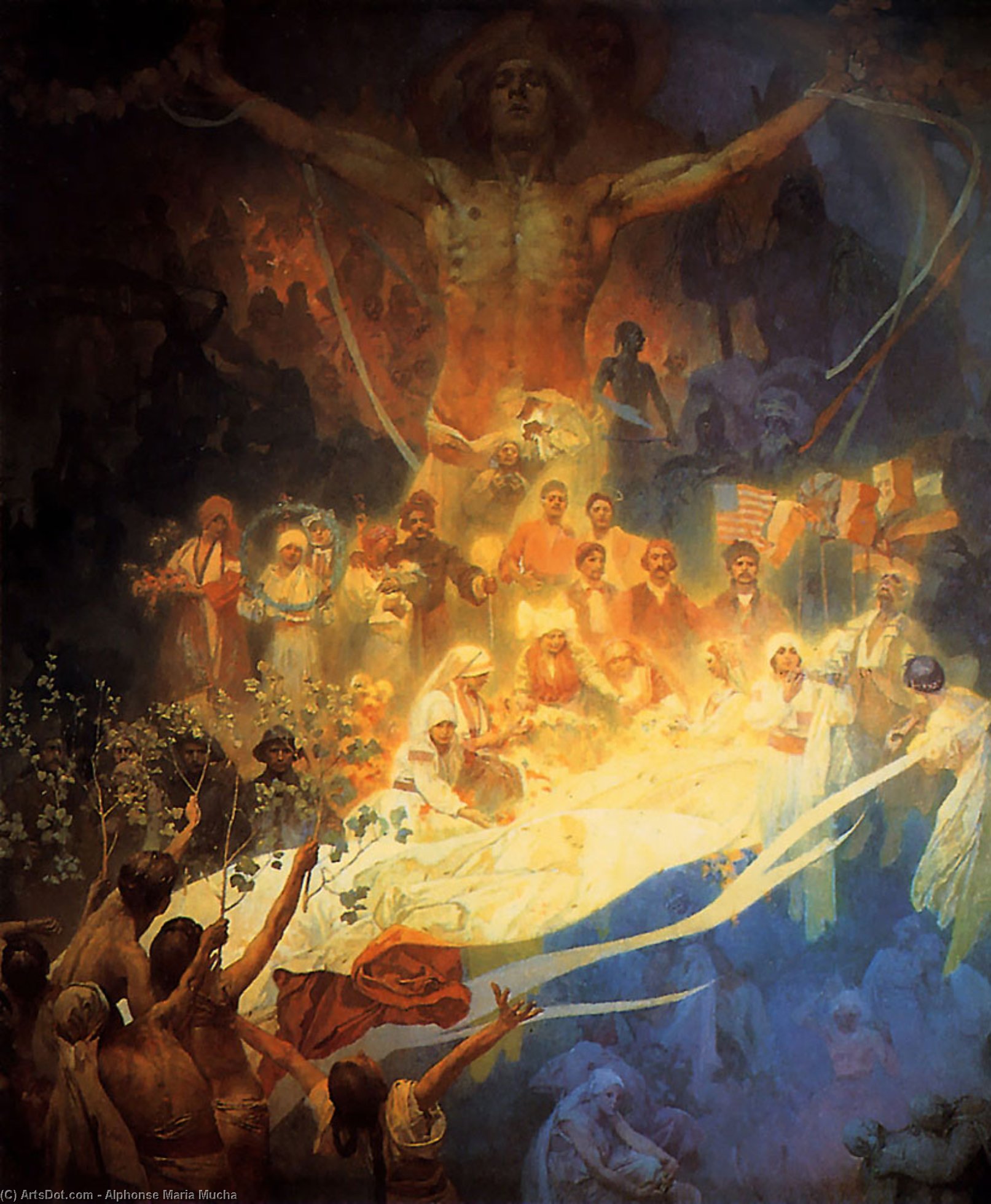 The Apotheosis Of The Slavs — Алфонс Муха