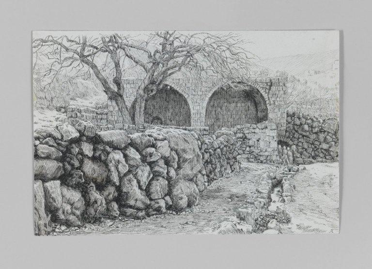 Fountain Of The Virgin At Ain Karim — Jacques Joseph Tissot