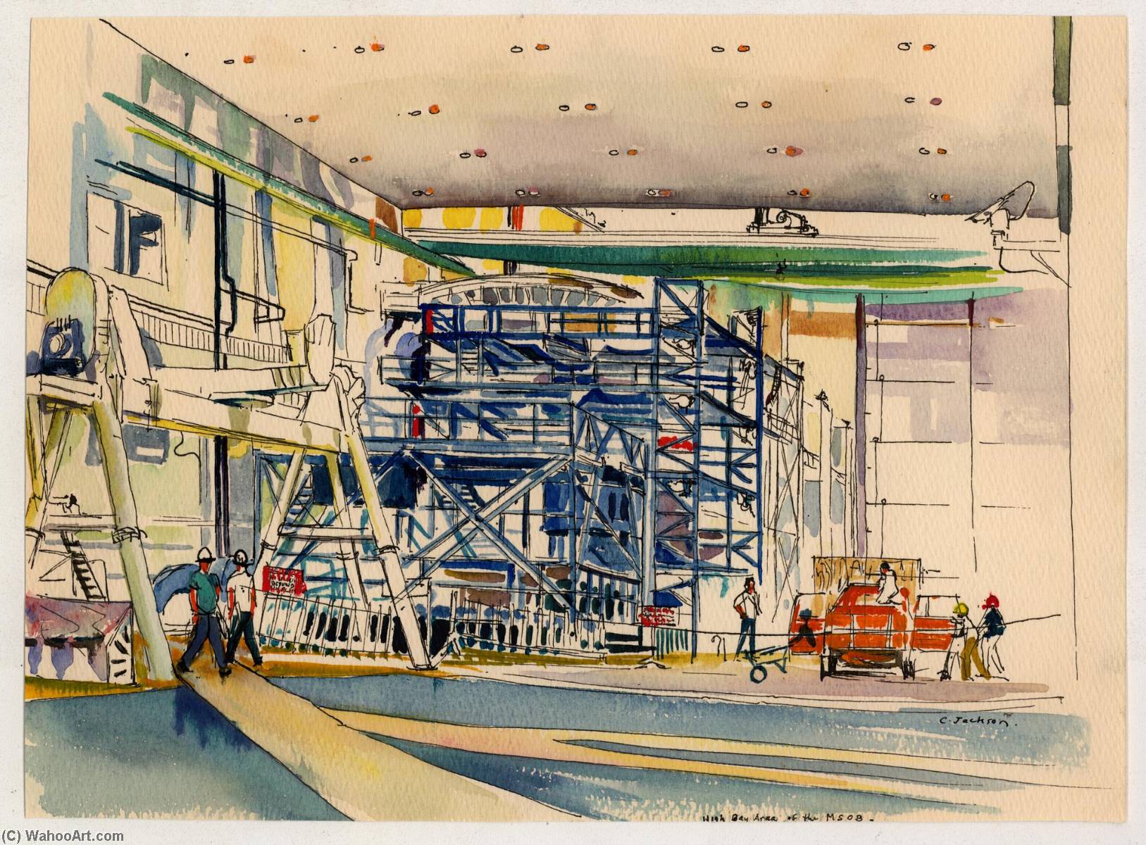 High Bay Area Of The Manned Spacecraft Operations Building — Chrystal Jackson