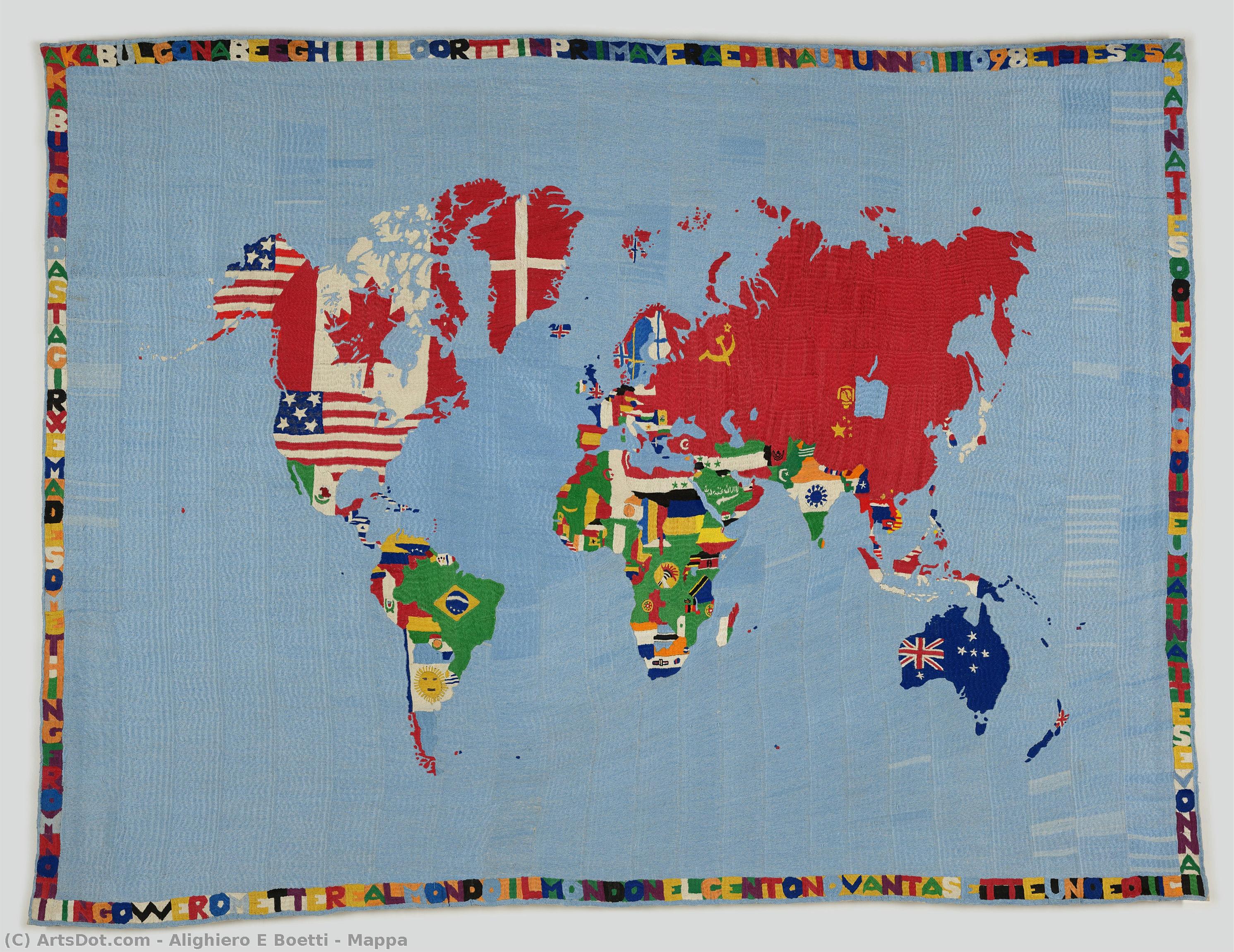 Mappa — Alighiero E Boetti