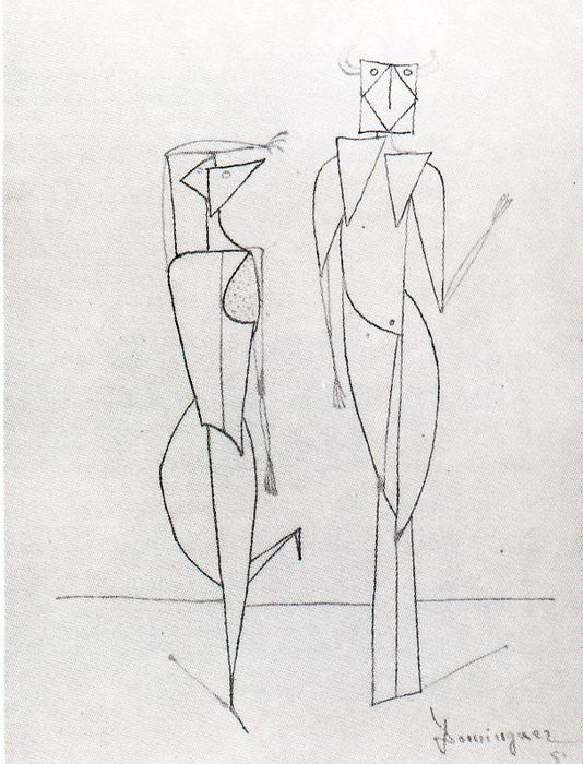 Album Of 14 Drawings 6 — Oscar Dominguez