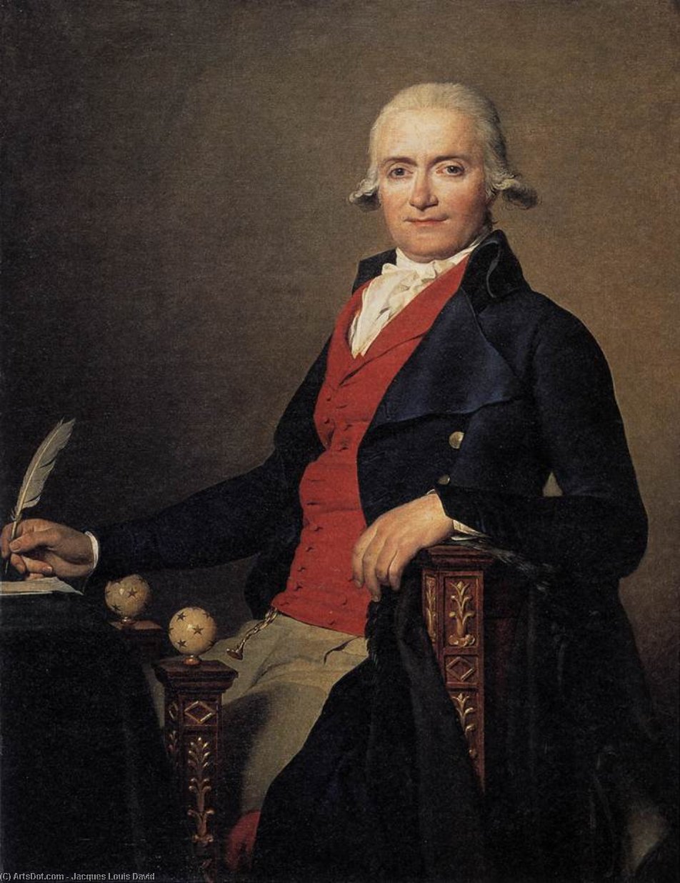 Portrait Of Gaspar Mayer — Žak-lui David