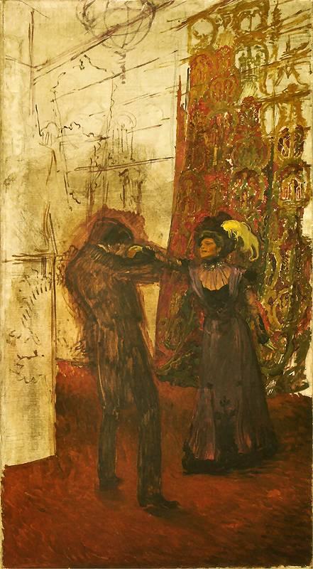 The Farewell — Józef Mehoffer