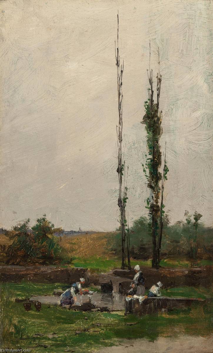 Laundry Day — Charles Adams Platt