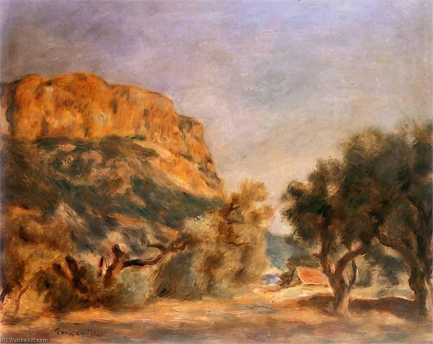 Landscape In Cassis — Józef Pankiewicz