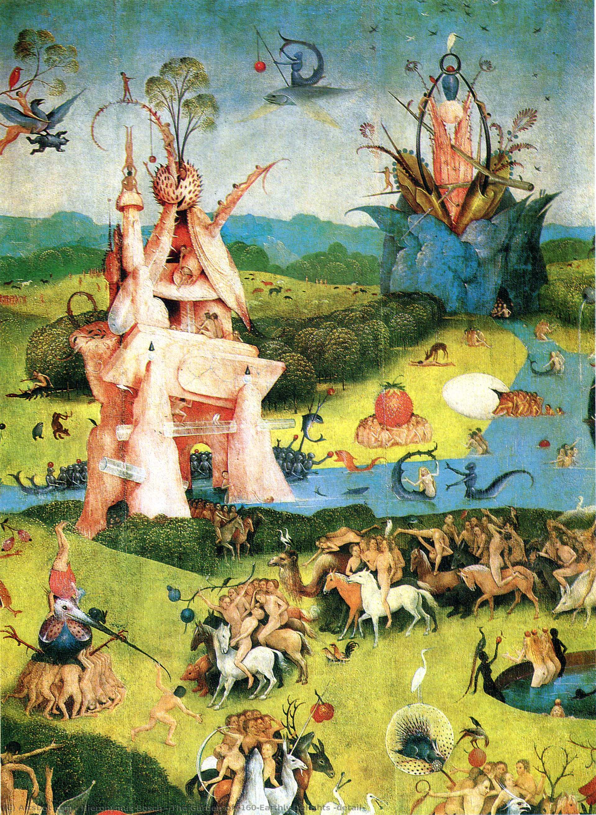 El Jardín De Las Delicias (detalle) — Jerónimo Bosch