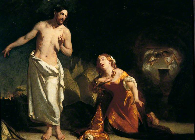Christ Appearing To Mary Magdalene — John Prescott Knight