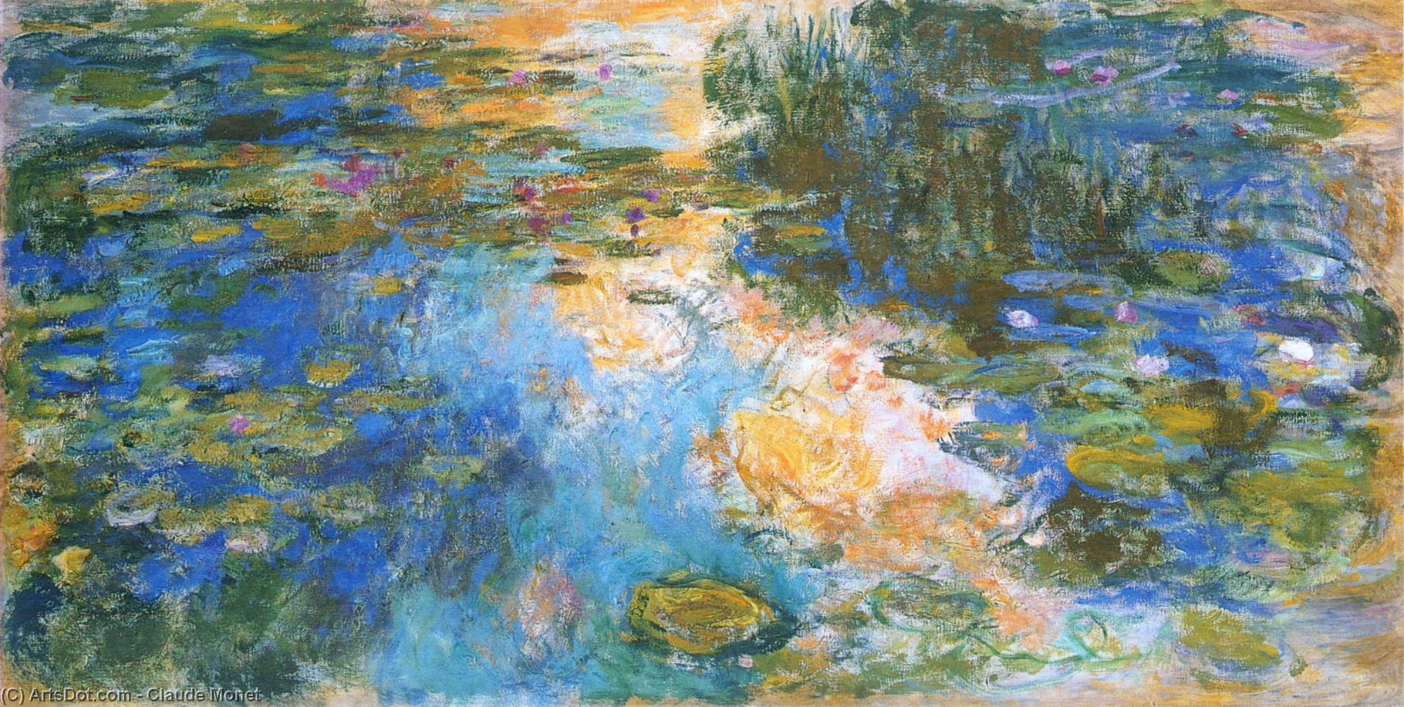 Water Lily Pond (9) — Клод Моне