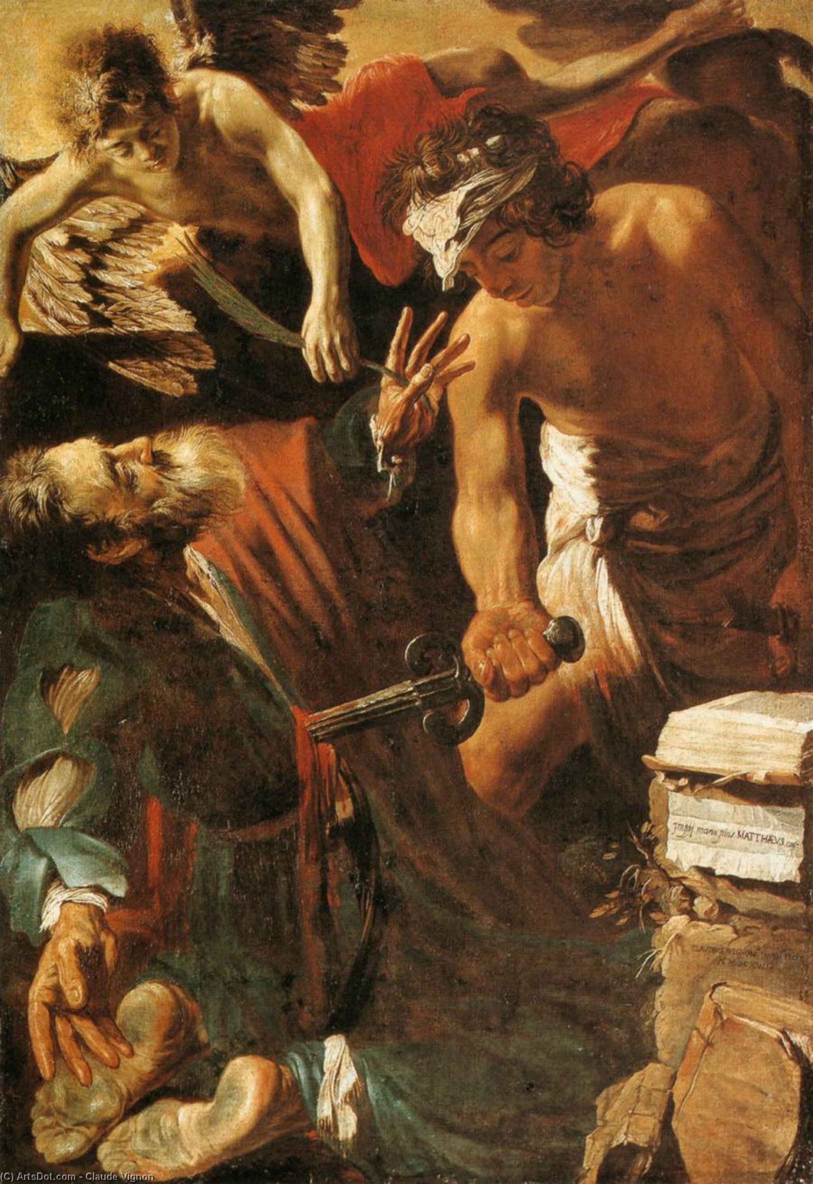 The Martyrdom Of St Matthew — Claude Vignon