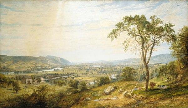 The Valley Of Wyoming — Jasper Francis Cropsey