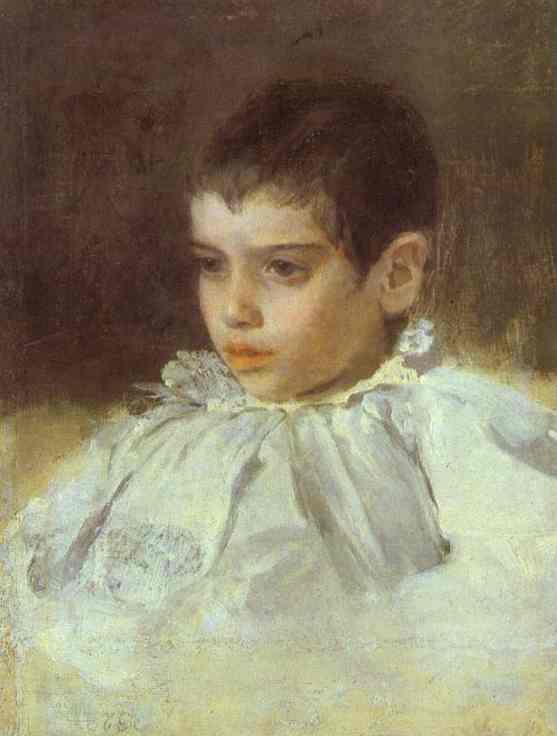 Portrait Of Lialia (adelaida) Simonovich — Valentin Alexandrovich Serov