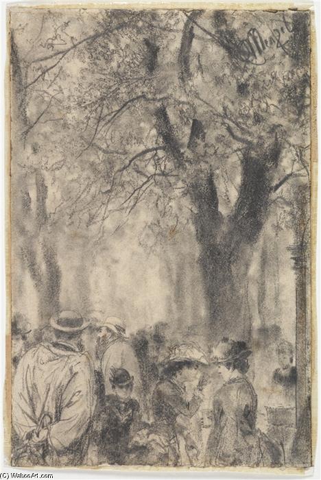 Promenade — Adolph Von Menzel