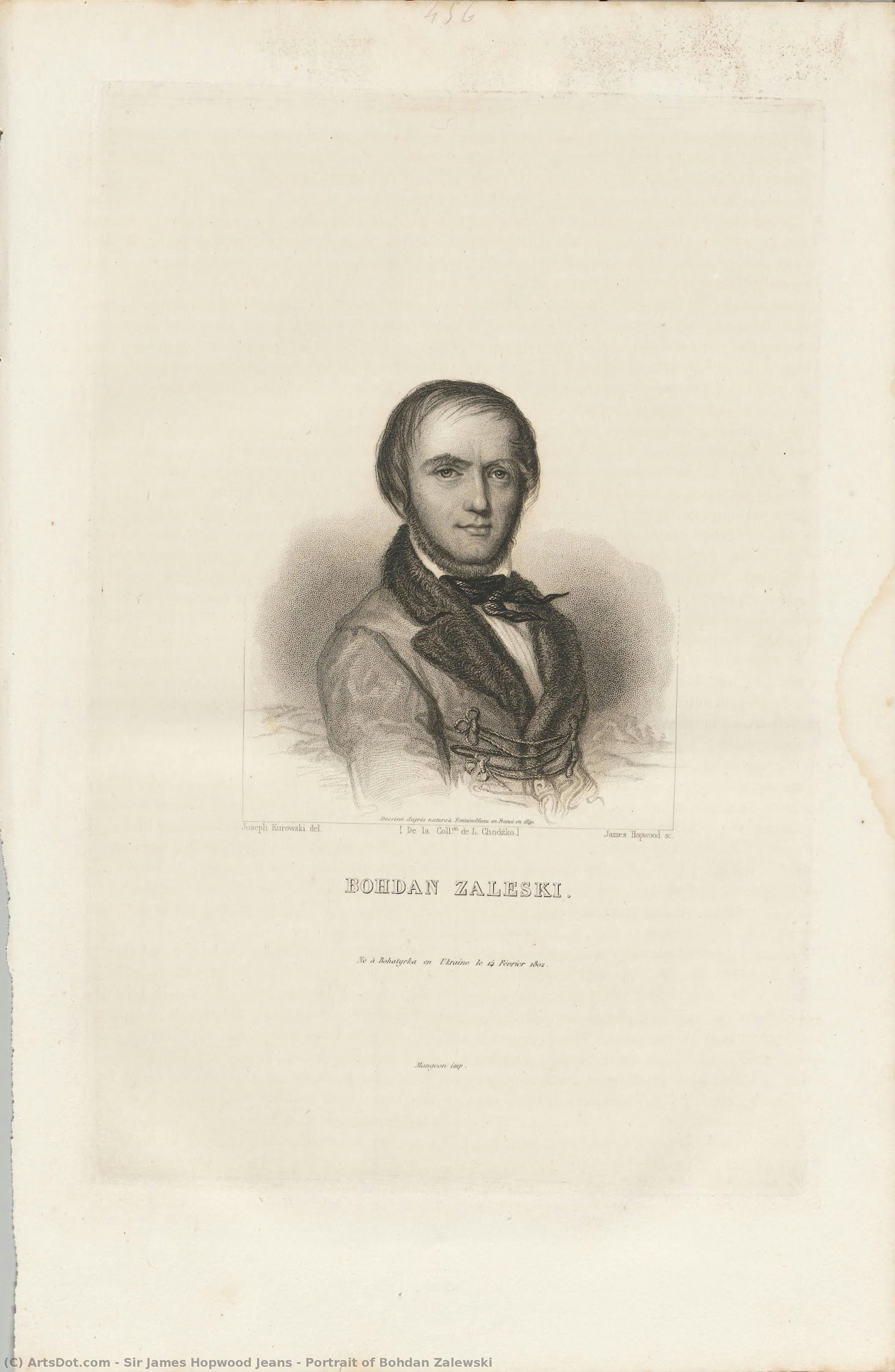 Portrait Of Bohdan Zalewski — Sir James Hopwood Jeans