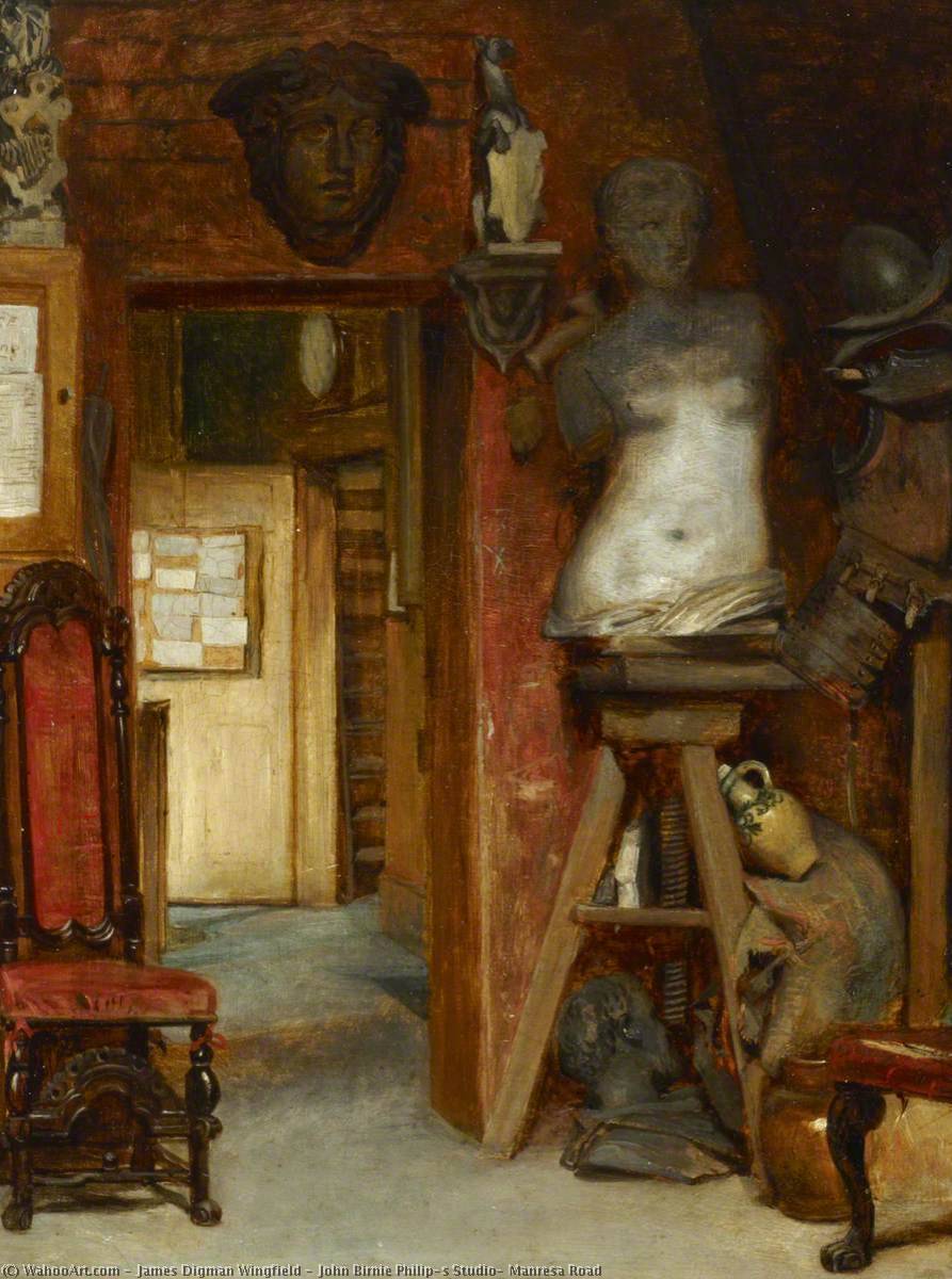 John Birnie Philip's Studio, Manresa Road — James Digman Wingfield
