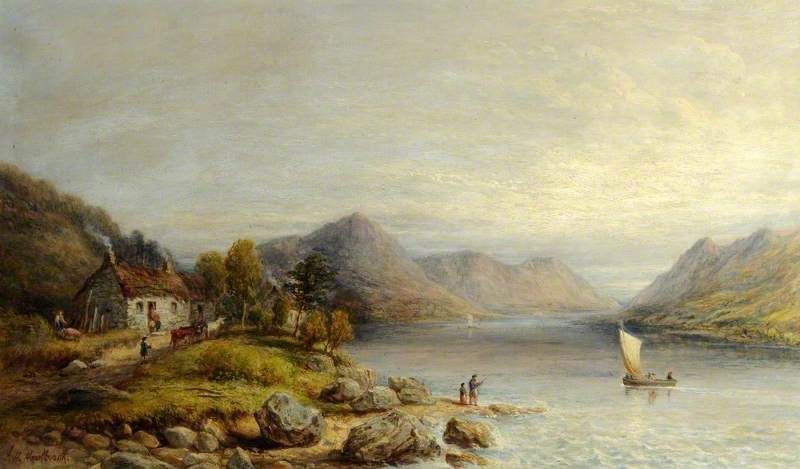 Loch Earn — Joseph Hallam Hawkesworth