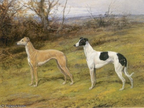 Fellow From Wales And Silvery Sand Greyhounds — Heywood Hardy
