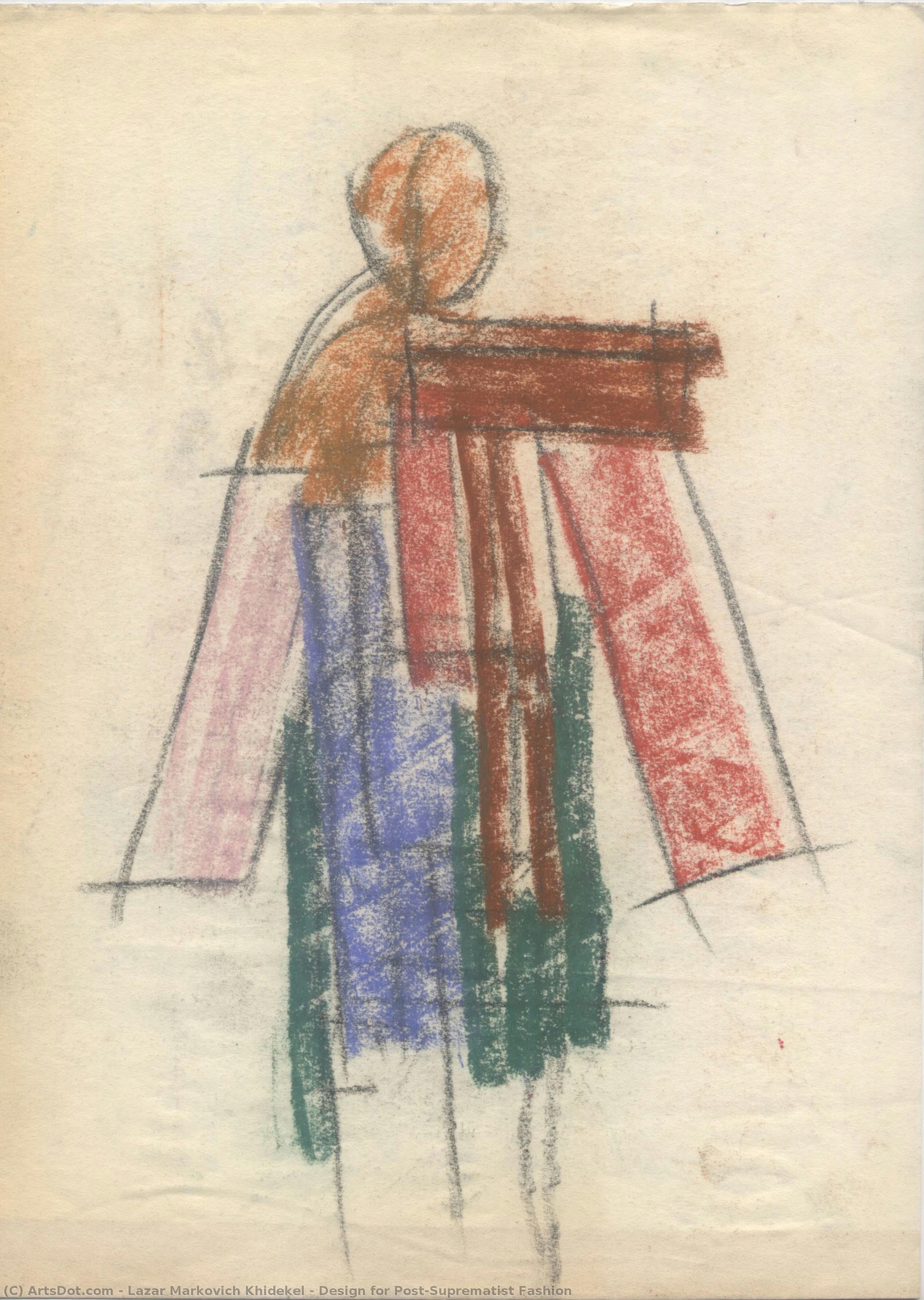 Design For Post-suprematist Fashion — Lazar Markovič Hidekel