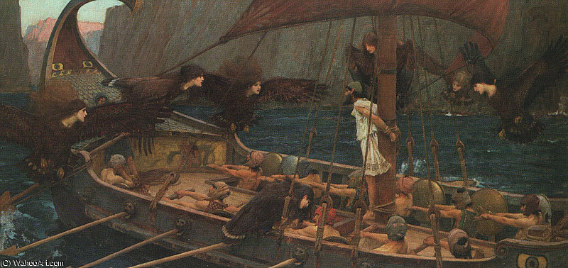 Ulysses And The Sirens — John William Waterhouse