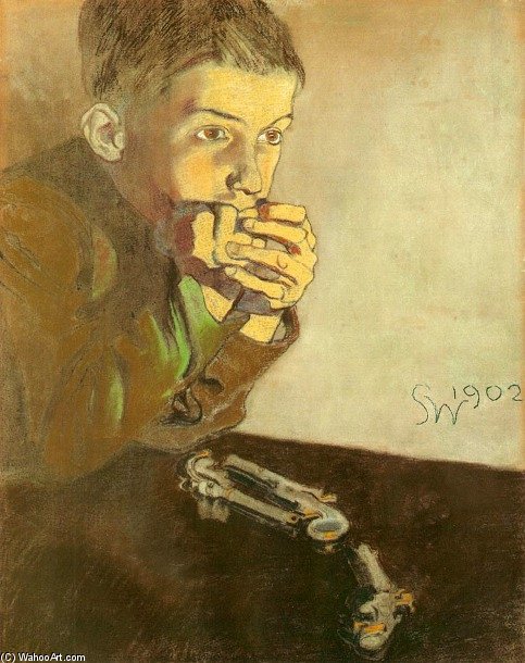Boy With Pistols — Stanislaw Wyspianski