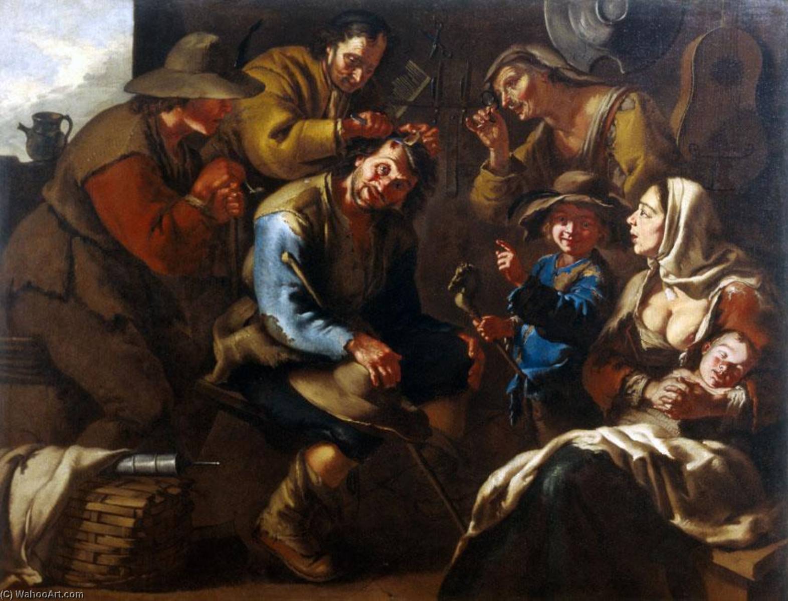 L Excision De La Pierre De Folie — Giacomo Francesco Cipper