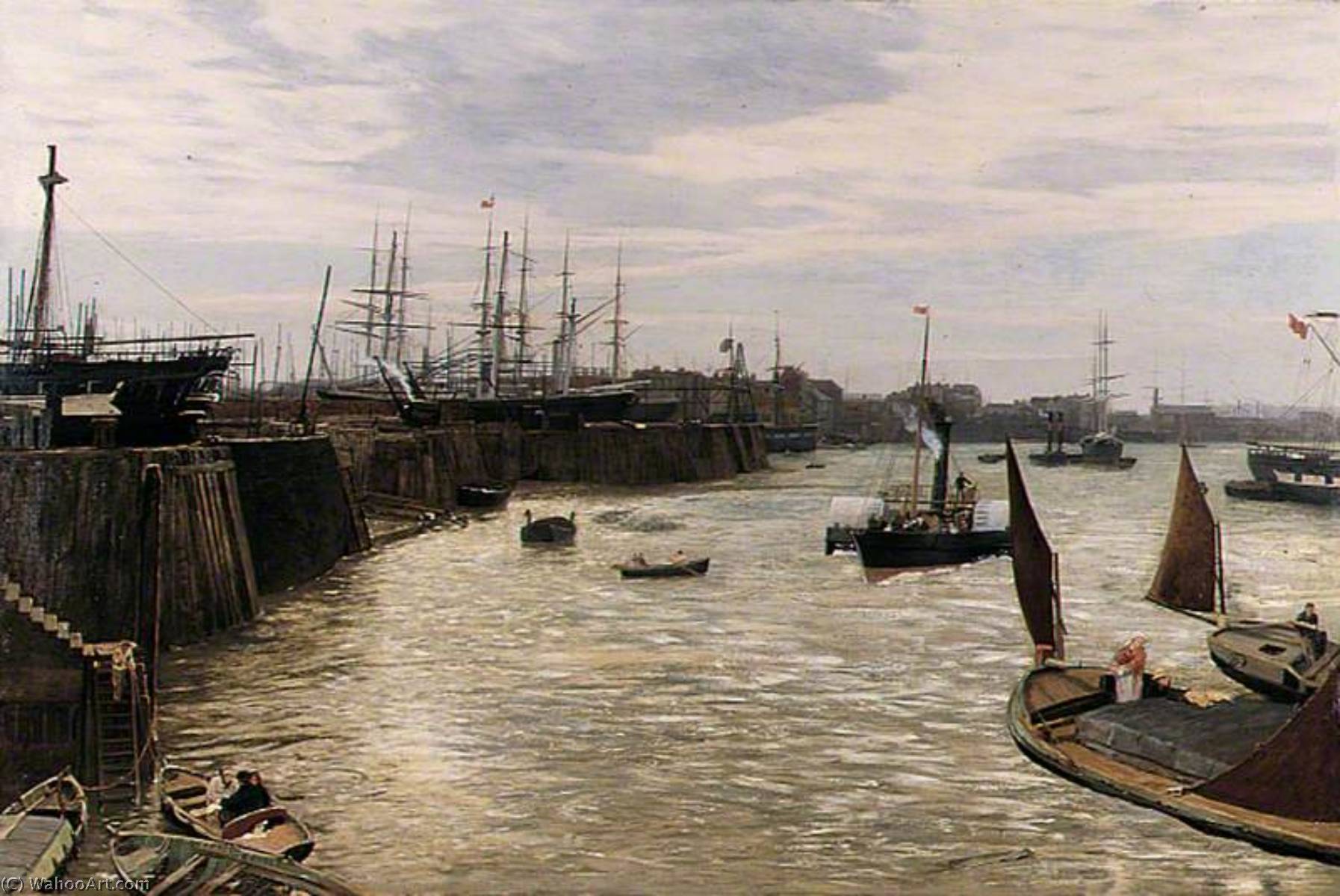 Blackwall, London — Charles Napier Hemy