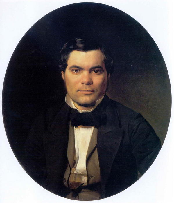 Portrait Of Yakov Merkulov — Nikolai Ge