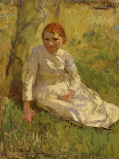 Girl In A Field — Sir Džordž Klauzen