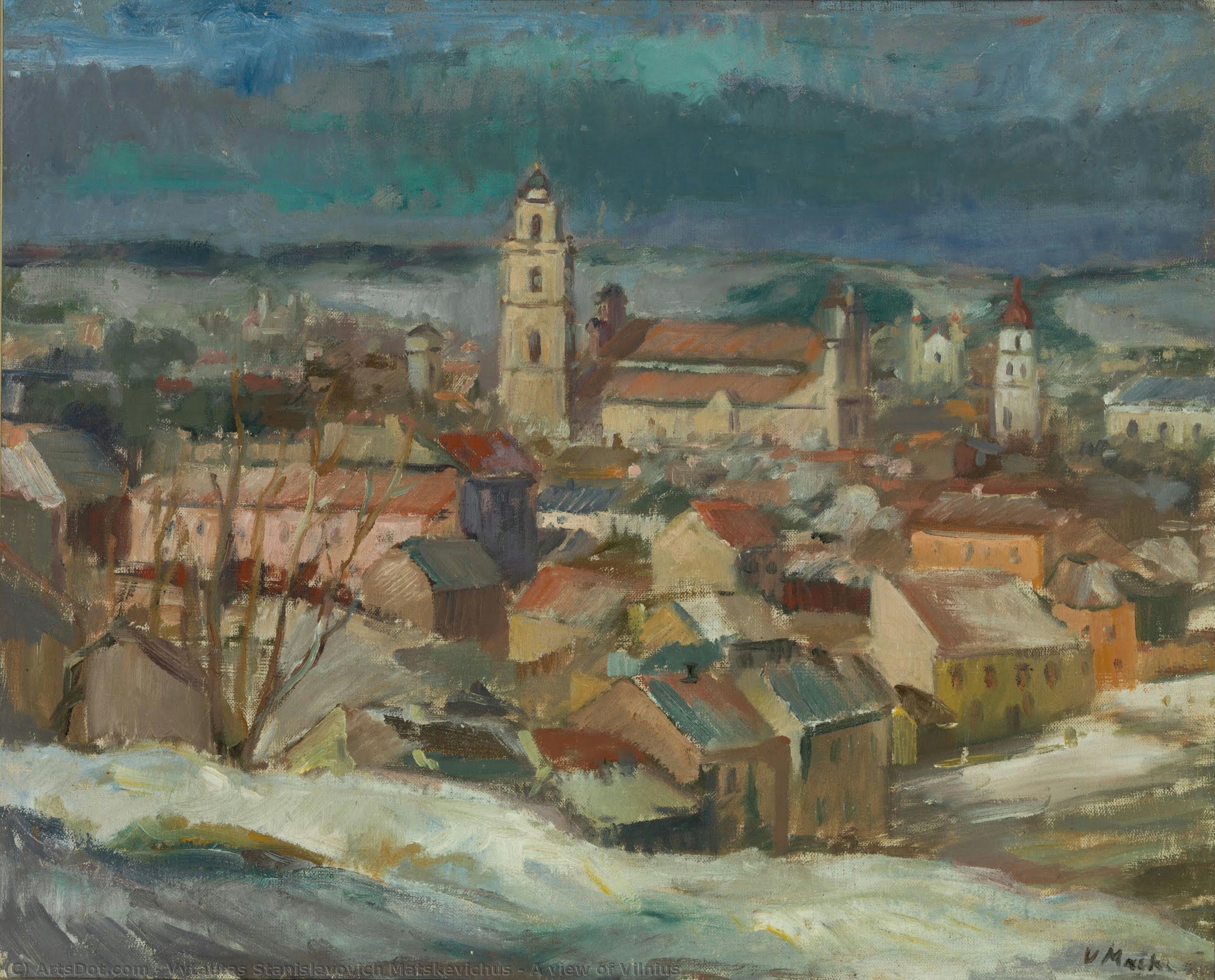 A View Of Vilnius — Vytautas Stanislavovich Matskevichus