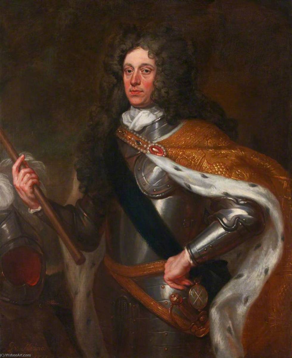 James Douglas (1658–1712), 4th Duke Of Hamilton, Hon. Frcsed (1700) — John Baptist De Medina