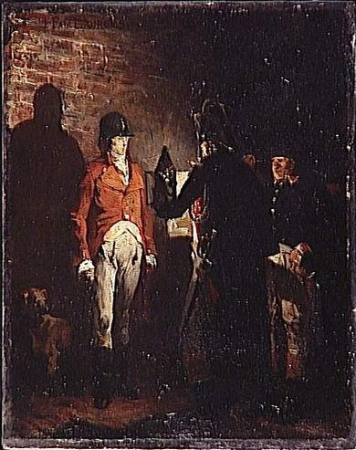 Le Duc D'enghien Dans Les Fosses De Vincennes — Jean-paul Laurens