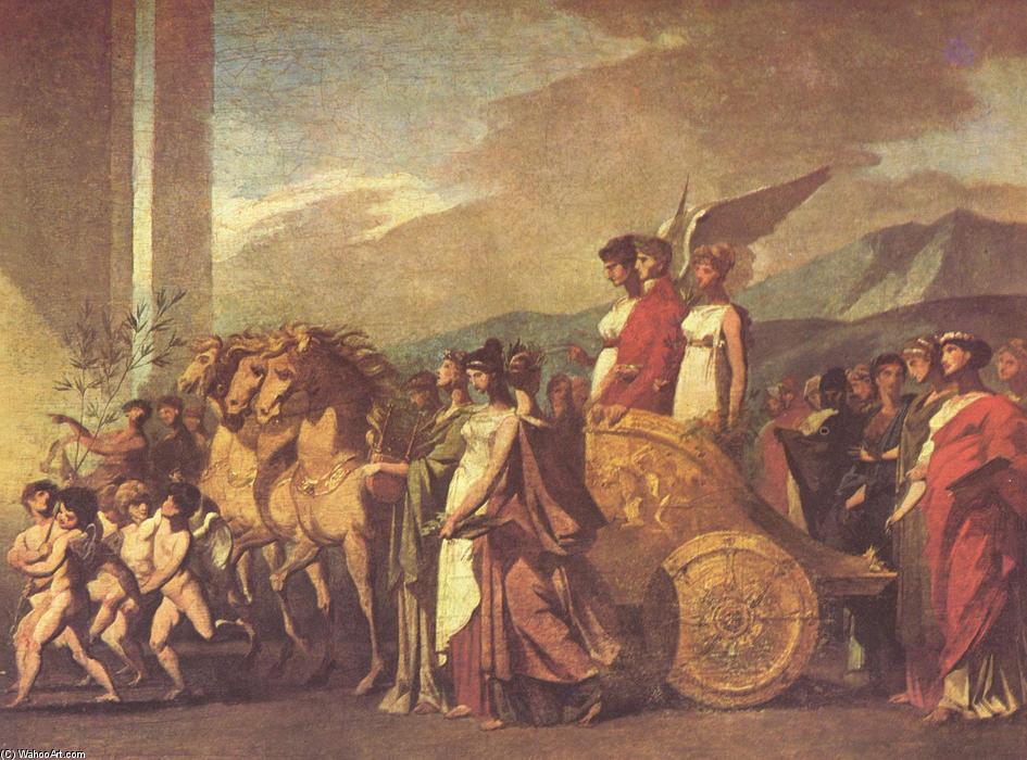 Triumph Of Bonaparte And Peace (sketch) — Pierre-paul Prud'hon