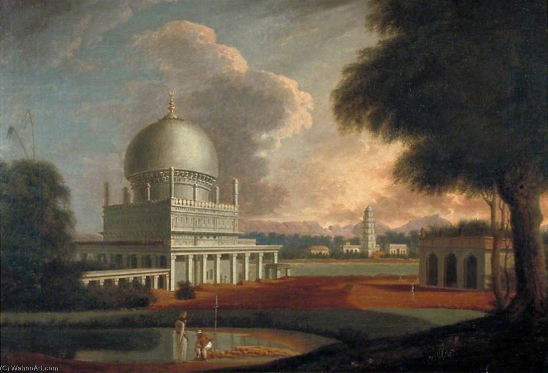 The Tomb Of Nathar Shah Near Trichinopoly — Francis Swain Ward
