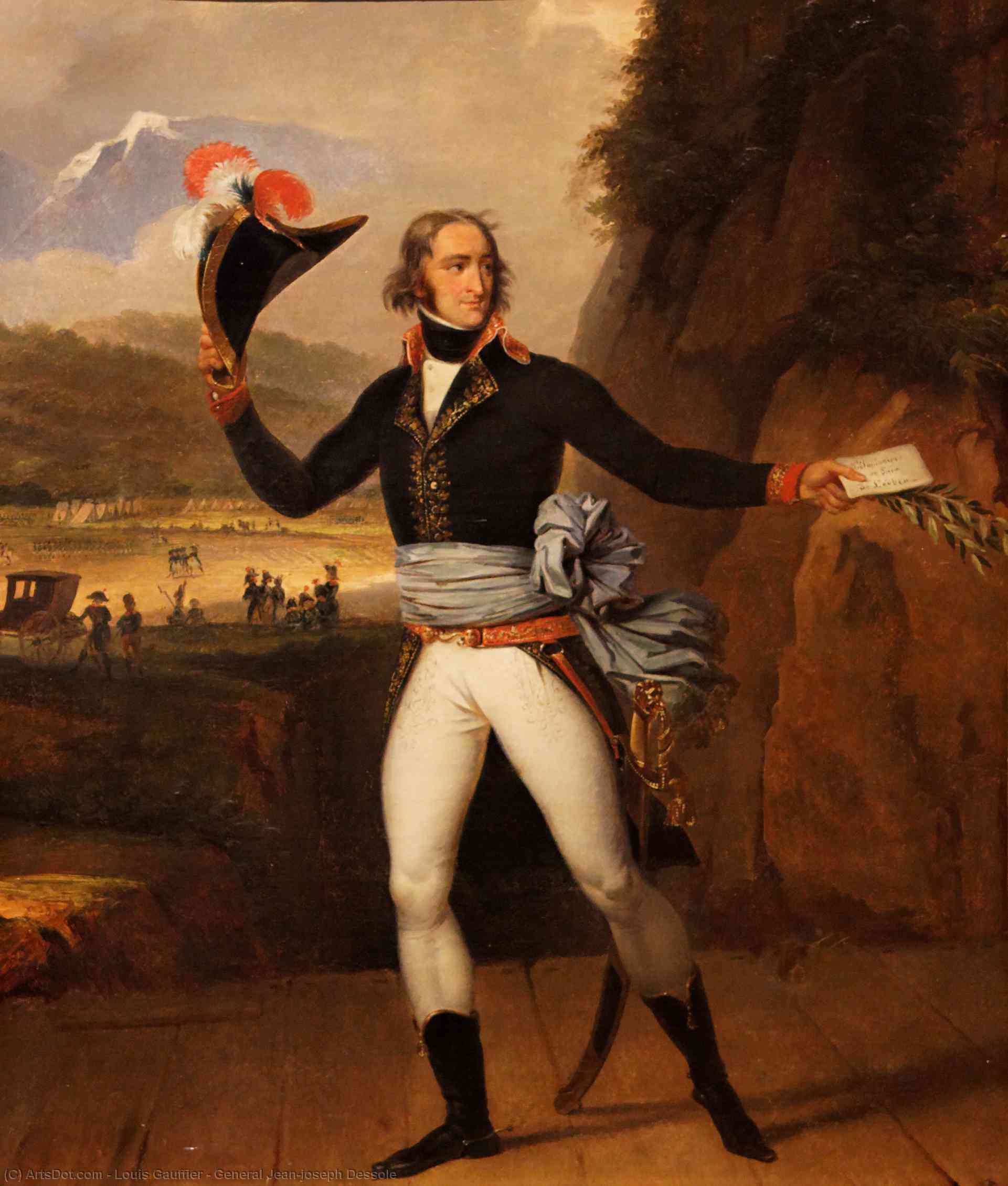 General Jean-joseph Dessole — Louis Gauffier