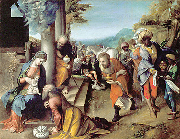 Adoration Of The Magi — Antonio Allegri Da Correggio