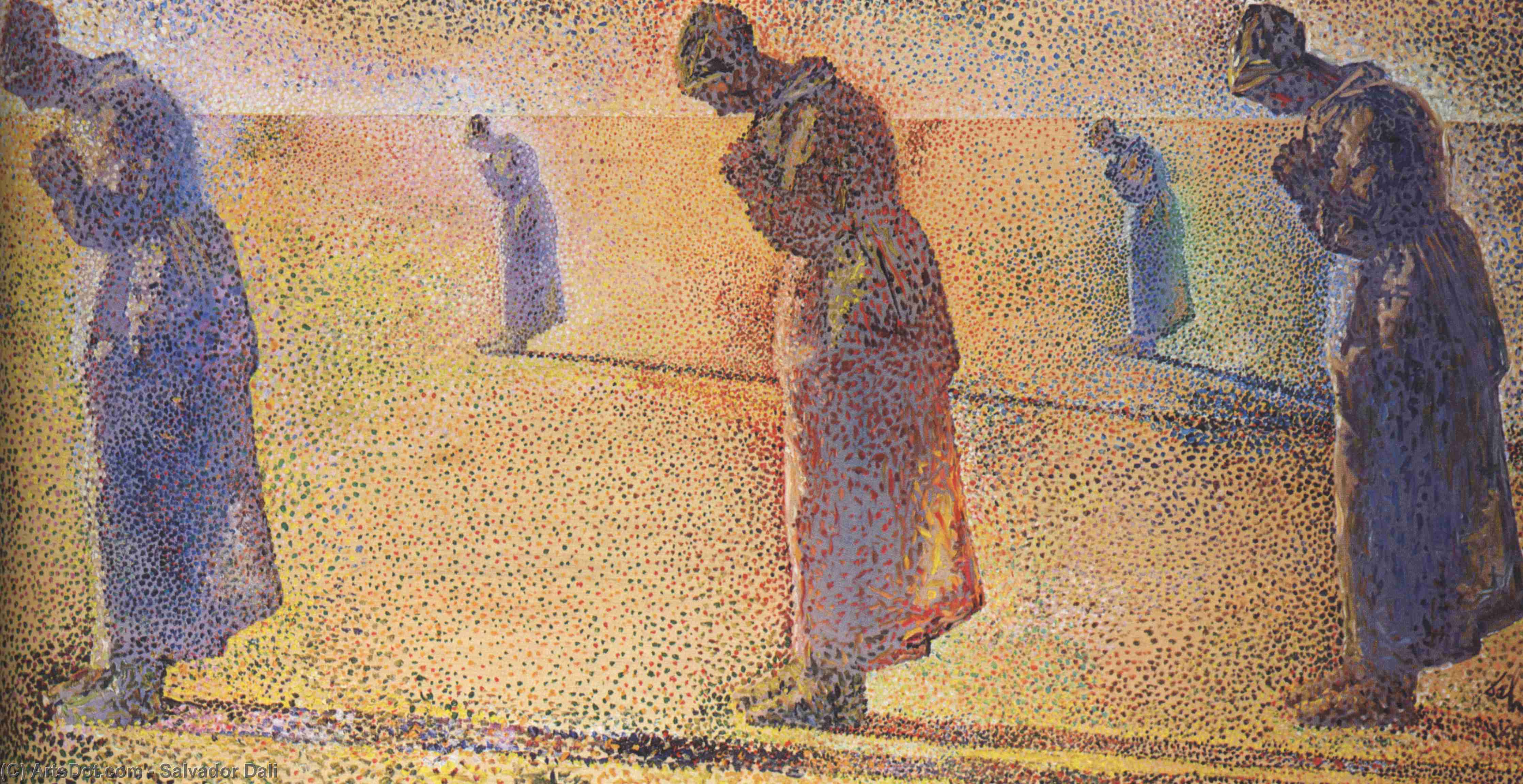 Aufgang, Mittag, Sonnenuntergang Und Abend — Salvador Dalí