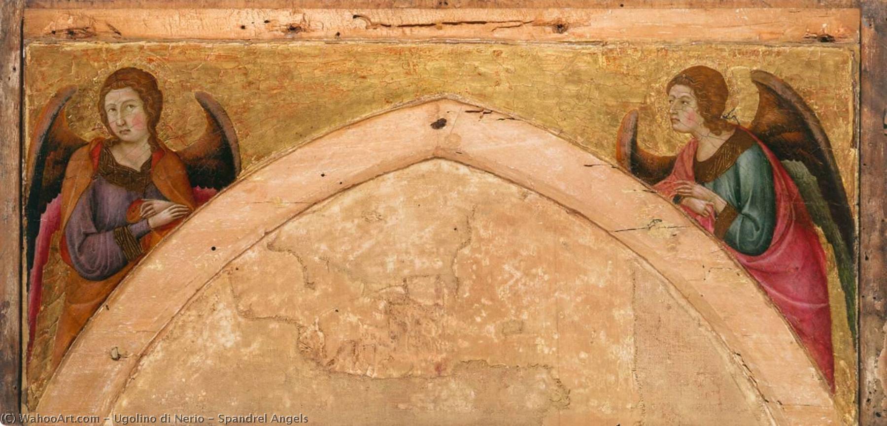 Spandrel Angels — Ugolino Di Nerio