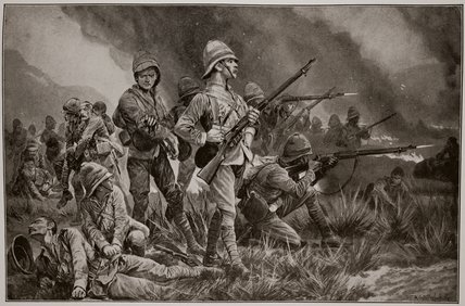 Their Ordeal Of Fire — Richard Caton Woodville
