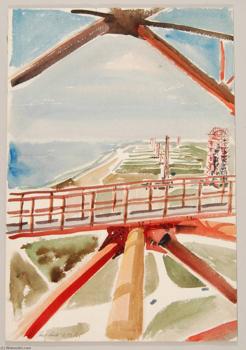 Cape Kennedy View Of Launch Pads — Paul Arlt