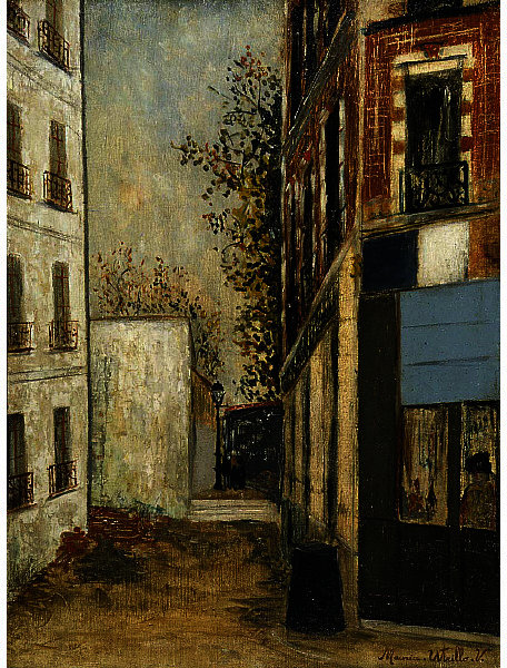The Cabaret De La Belle Gabrielle — Maurice Utrillo
