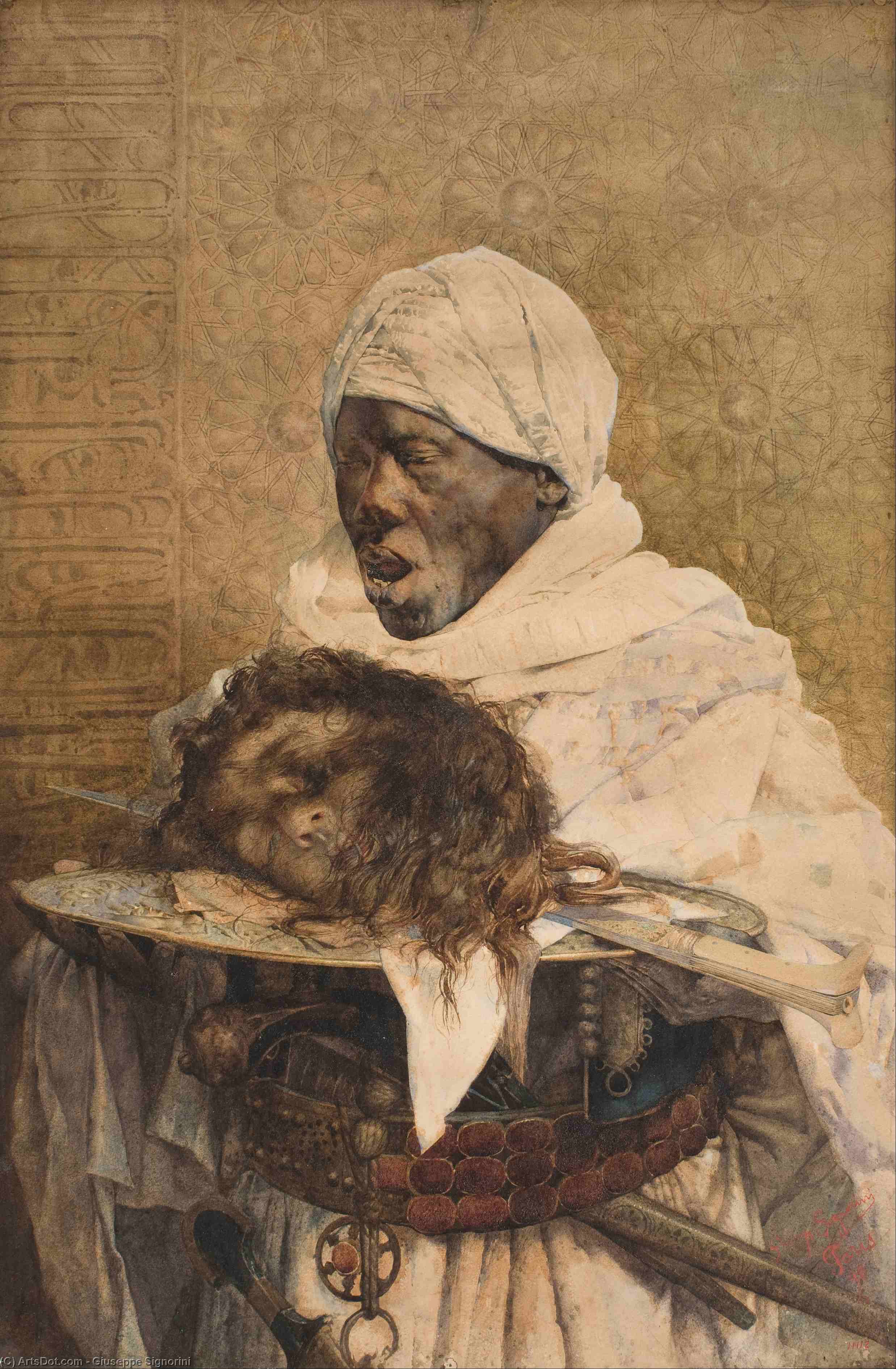 (101 X 67 Cm) (1890) — Giuseppe Signorini