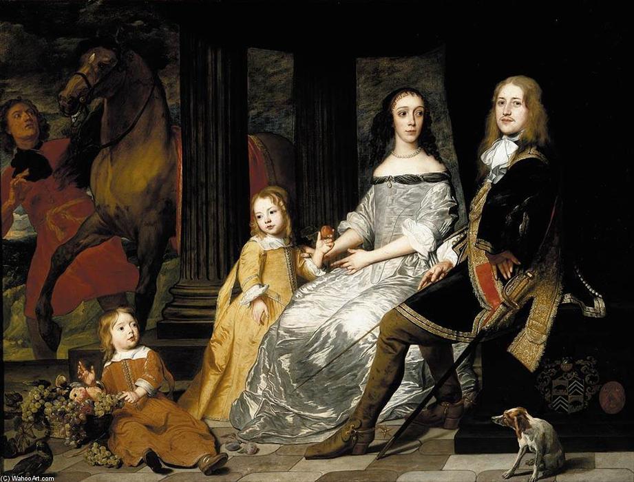 Portrait Of Philips Van De Werve And His Wife — Pieter Thijs
