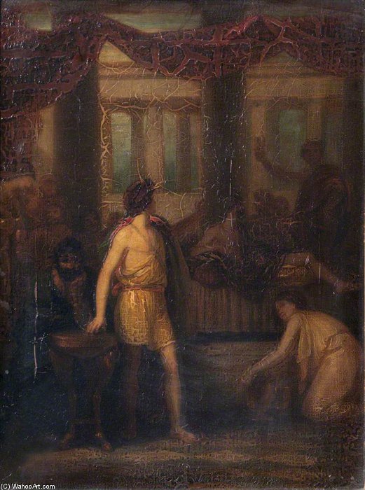 The Slaughter Of The Suitors Of Penelope — Robert Smirke