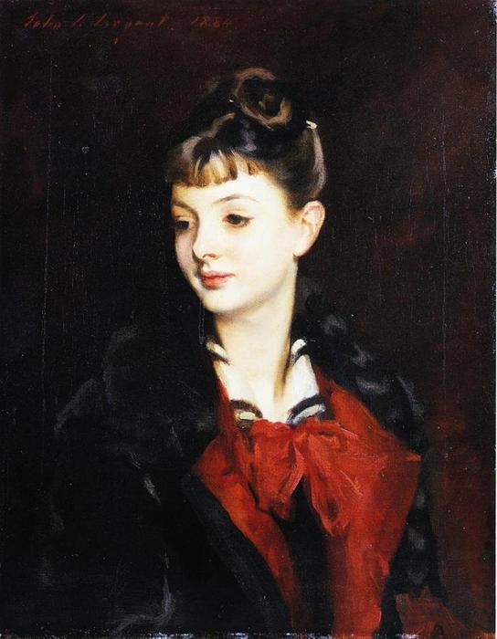 Portrait Of Mademoiselle Suzanne Poirson — John Singer Sargent