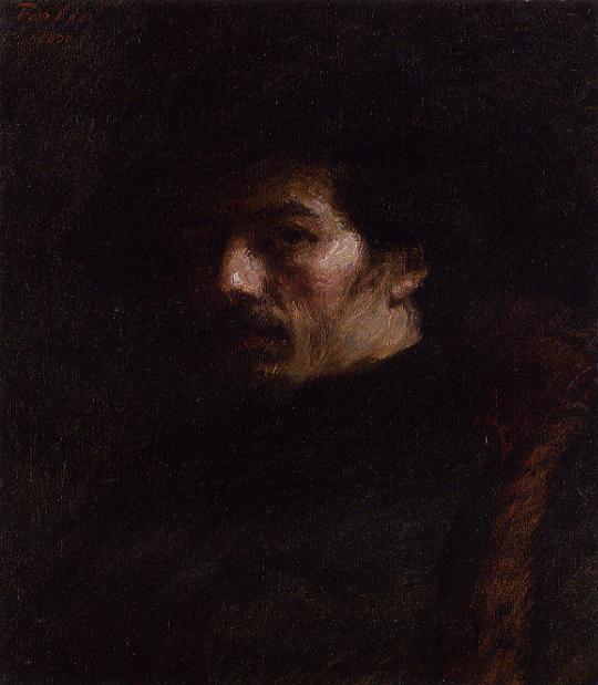 Portrait Of Alphonse Legros — Henri Fantin-latour