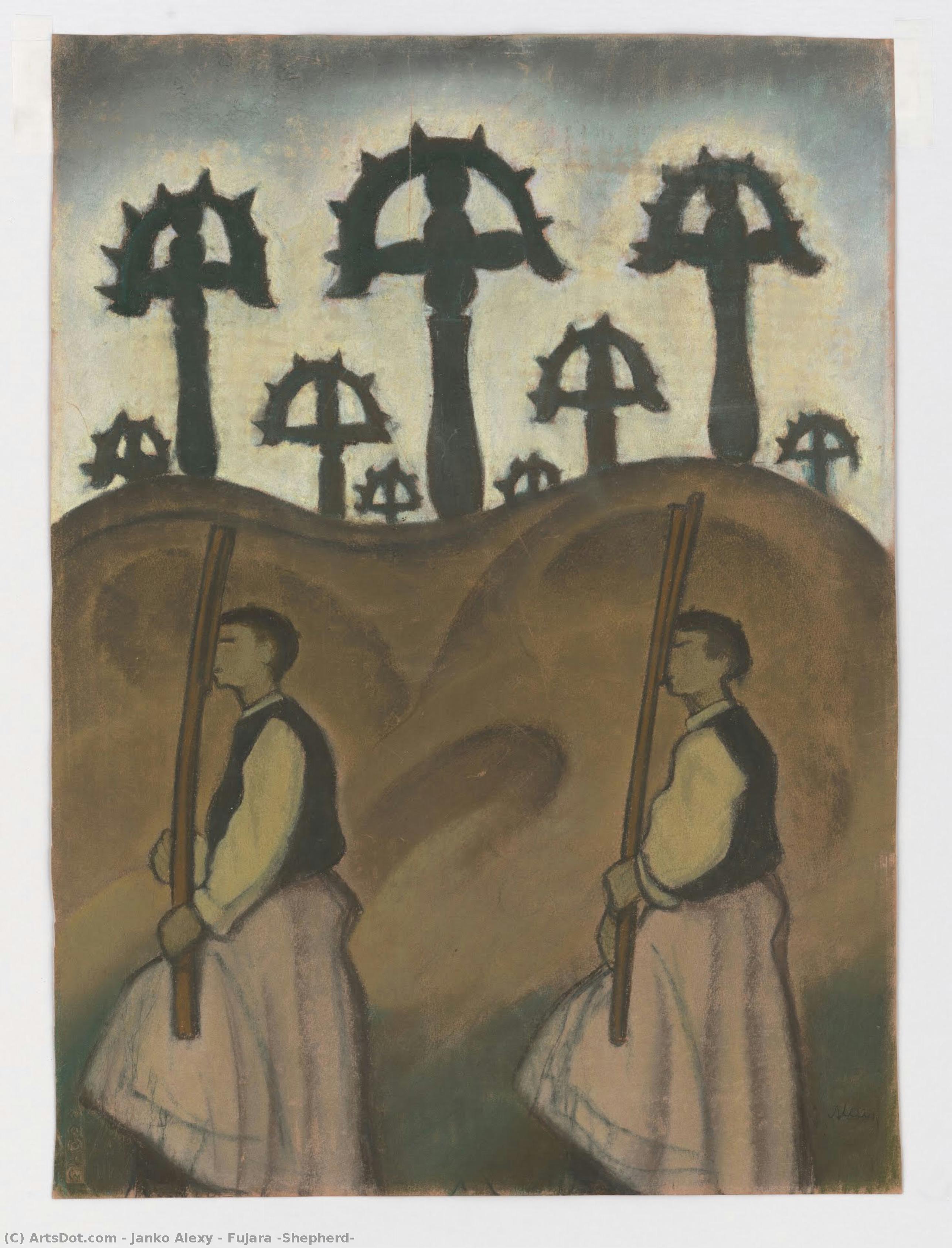 Fujara (shepherd — Janko Alexy