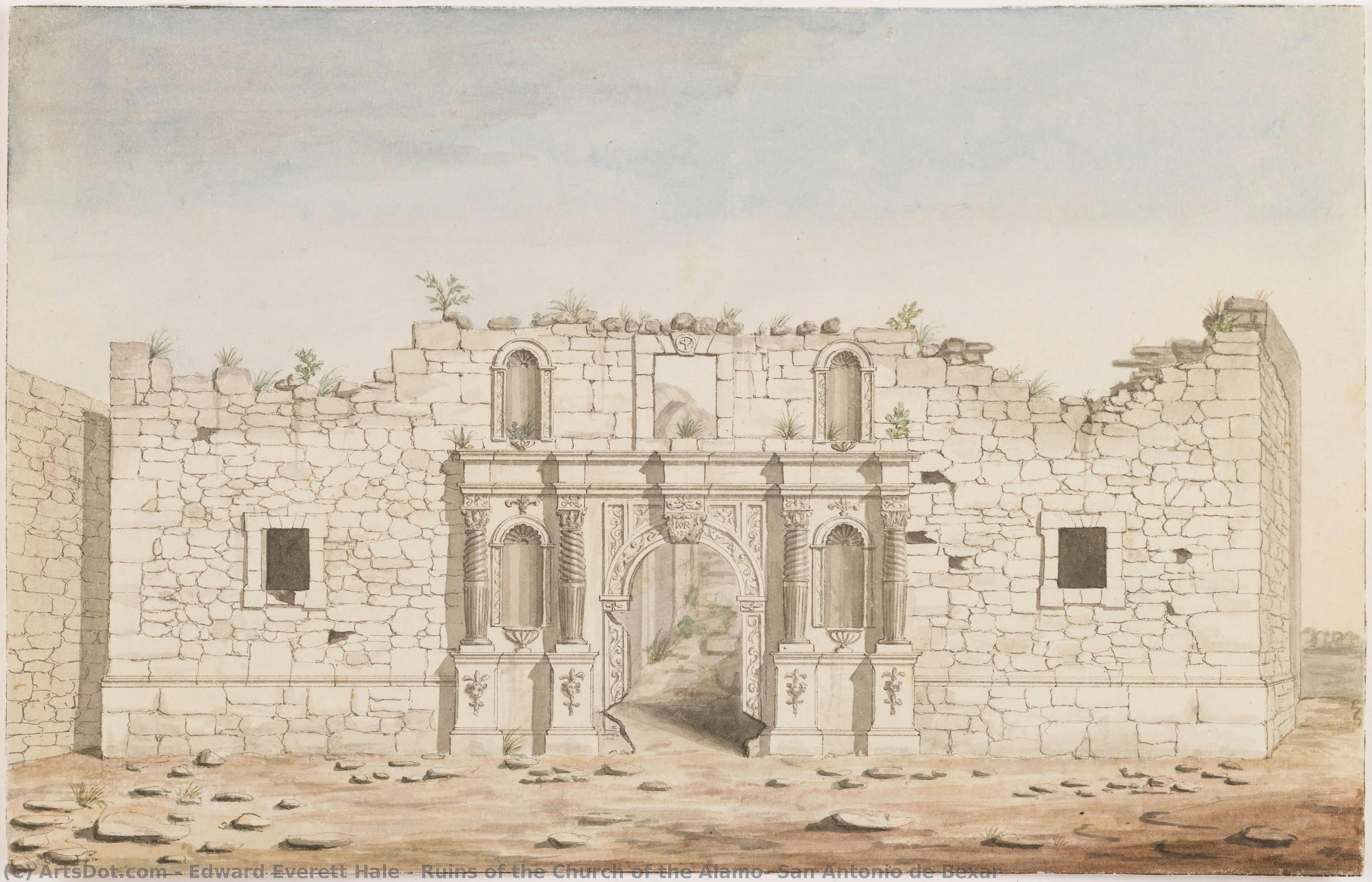 Ruins Of The Church Of The Alamo, San Antonio De Béxar — Edward Everett Hale