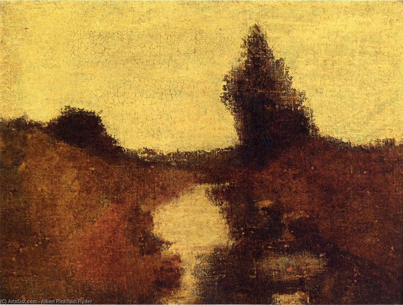 Landscape — Альберт Пинхэм Райдер